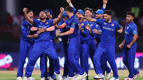 Afghanistan cricket players