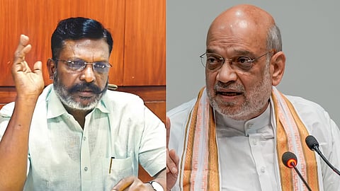 thirumavalavan criticizes sengottaiyan amit shah meet