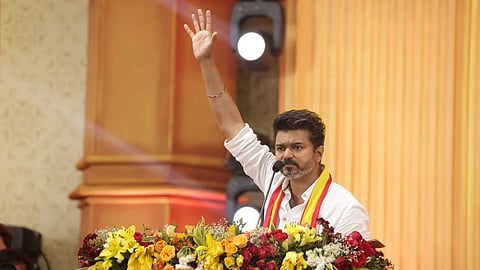 தவெக தலைவர் விஜய்