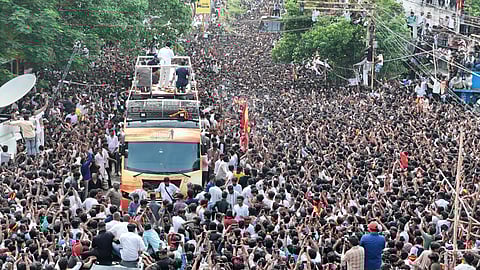 தவெக தலைவர் பரப்புரை