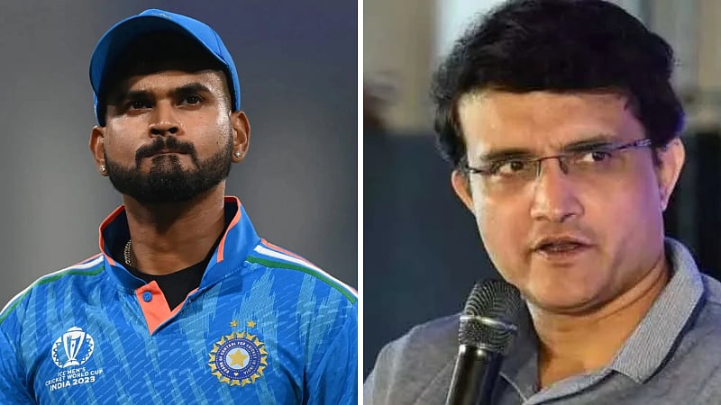 ”ஸ்ரேயாஸ் இல்லாத ஒரு வெள்ளை பந்து அணி இருக்க முடியாது..” - சவுரவ் கங்குலி