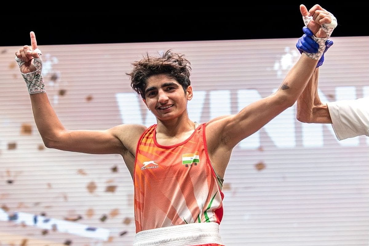 world boxing championships 2025.. இந்தியாவுக்கு இன்னொரு தங்கம்.. யார் இந்த மீனாக்‌ஷி ஹூடோ?  