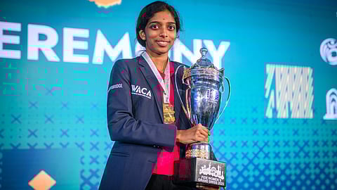 vaishali champions of fide grand swiss for women candidates 2026