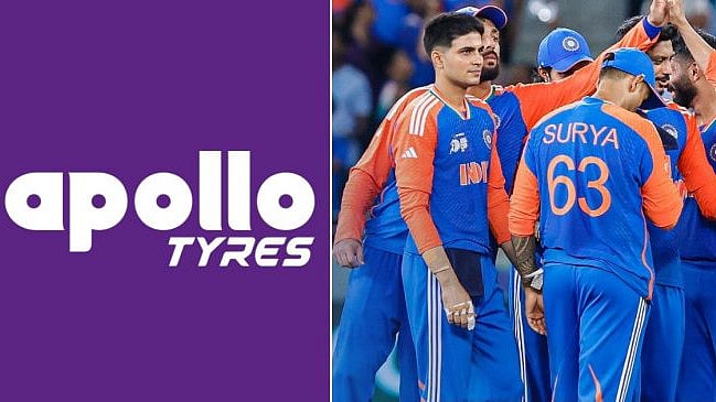 இந்திய அணியின் புதிய டைட்டில் ஸ்பான்சர் ’அப்பல்லோ டயர்ஸ்’.. ரூ.579 கோடிக்கு பிசிசிஐ ஒப்பந்தம்!