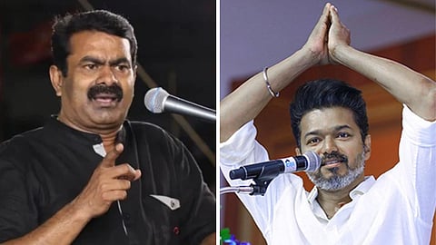 Seeman criticizes the Tvk  in press meet