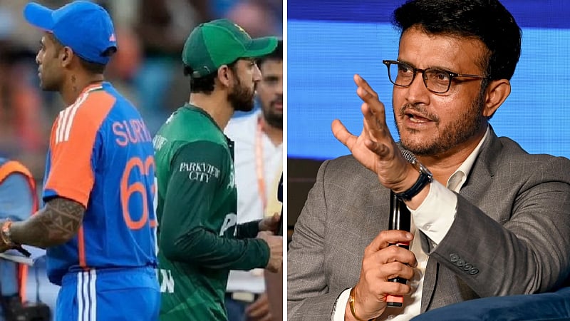 பாகிஸ்தான் உடன் கைக்குலுக்காத இந்திய வீரர்கள்.. சவுரவ் கங்குலி ஆதரவு!