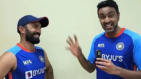 dinesh karthik - ashwin