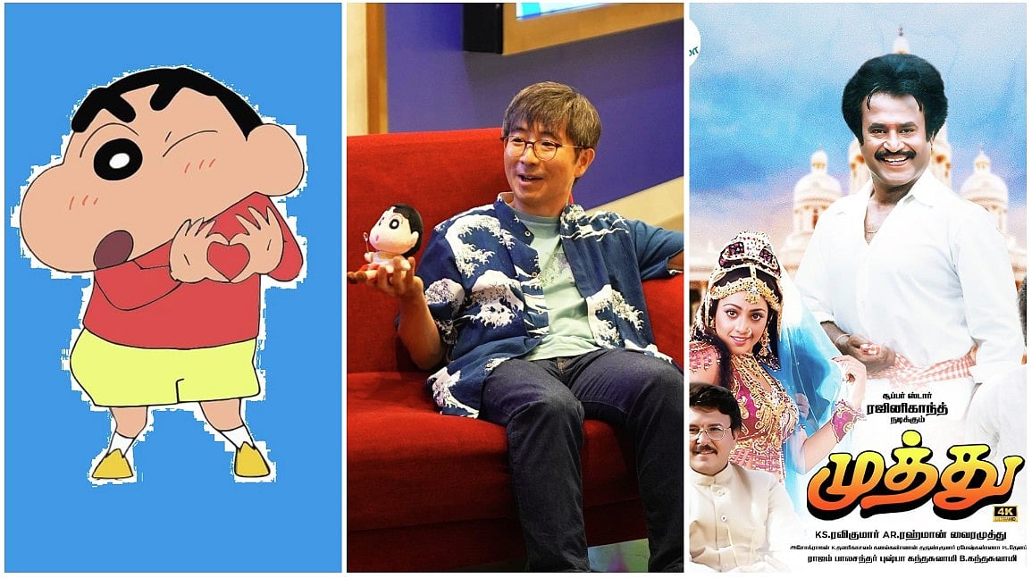 ரஜினியின் `முத்து' படத்தை சிலாகிக்கும் `ஷின் சான்' இயக்குநர்! | Shin chan|Muthu | Masakazu Hashimoto