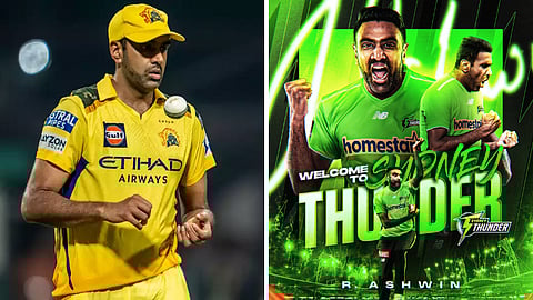 Ashwin signs with Sydney Thunder