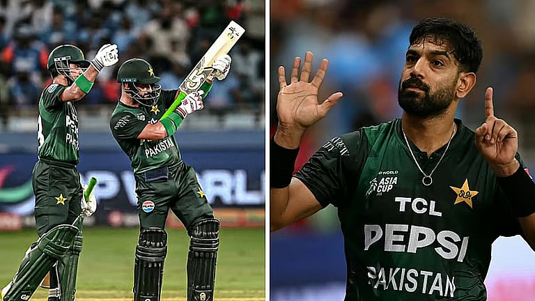 பாகி. வீரர்களின் ஆத்திரமூட்டும் சைகைகள்.. ஐசிசியிடம் புகார் அளித்த பிசிசிஐ!