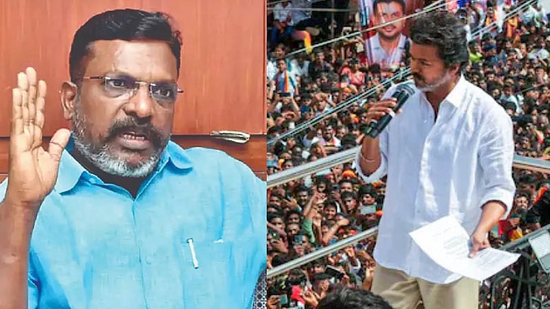 40 பேர் பலி| ”திட்டமிட்டு தாமதித்து போனார்களா என சந்தேகம்..” - திருமாவளவன்