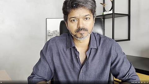 விஜய் வெளியிட்ட வீடியோ 