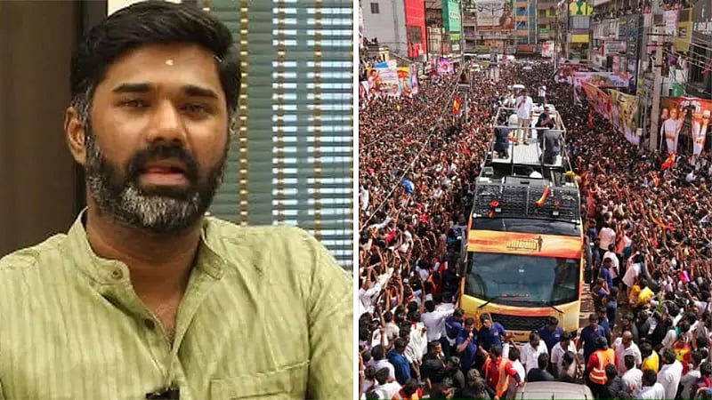 கரூர் துயரம்| நீதிமன்றம் குறித்து அவதூறு கருத்து.. யூடியூபர் மாரிதாஸ் கைது!