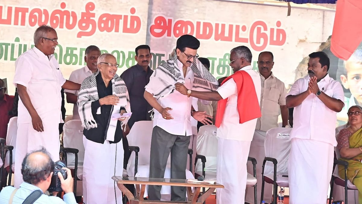 இஸ்ரேலை கண்டித்து போராட்டம்| ”அநீதியை எப்படி கண்டுகொள்ளாமல் இருக்க முடியும்..” - முதல்வர் ஸ்டாலின்