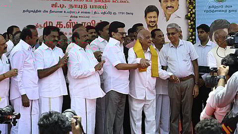 cm staling inaugurated the coimbatore GT Naidu flyover