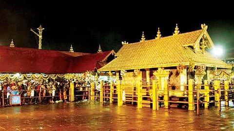 sabarimala gold plating row in kerala assembly disrupted for fourth day
