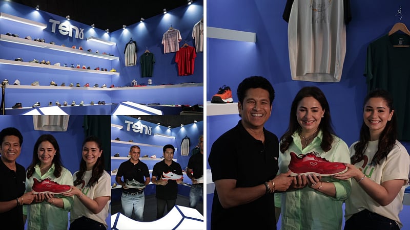 TEN x YOU | சச்சின் தொடங்கிய புதிய ஸ்போர்ட்ஸ் ஆடை மற்றும் ஷூ பிராண்ட்!