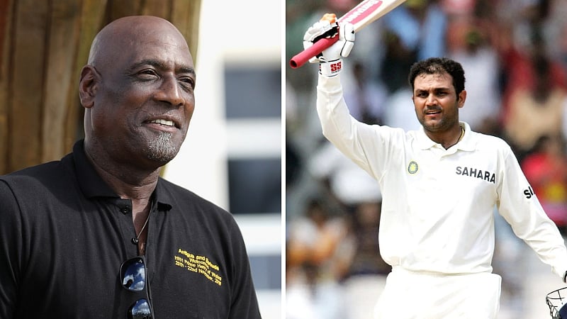 ”டெஸ்ட் கிரிக்கெட்டை காப்பாற்றியவர் சேவாக்..” விவியன் ரிச்சர்ட்ஸ் புகழாரம்!