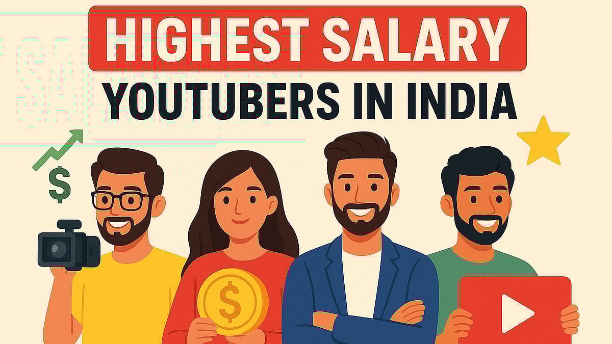 இந்தியாவின் டாப் 10 பணக்கார யூடியூபர்கள்.. பட்டியலில் யார் யார்?