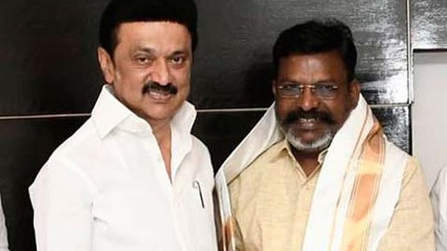 திருமாவளவன், மு.க. ஸ்டாலின்