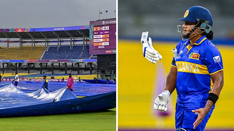 மழை vs இலங்கை | 2 வாஷ் அவுட்.. 2 DLS.. மகளிர் உலகக்கோப்பையில் தொடரும் பரிதாபம்!