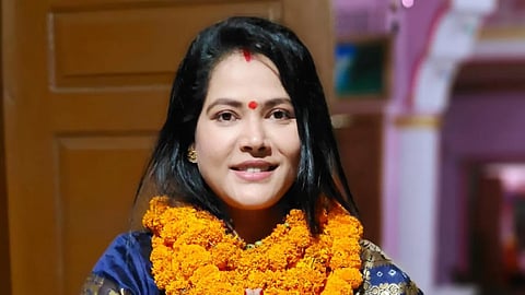 NDA candidate actress seema singh whose nomination was rejected in bihar election