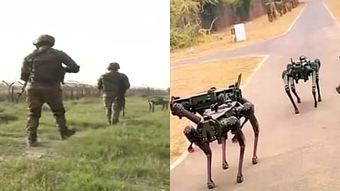 எல்லைக் கண்காணிப்புப் பணியில் ஏஐ ரோபோக்கள்