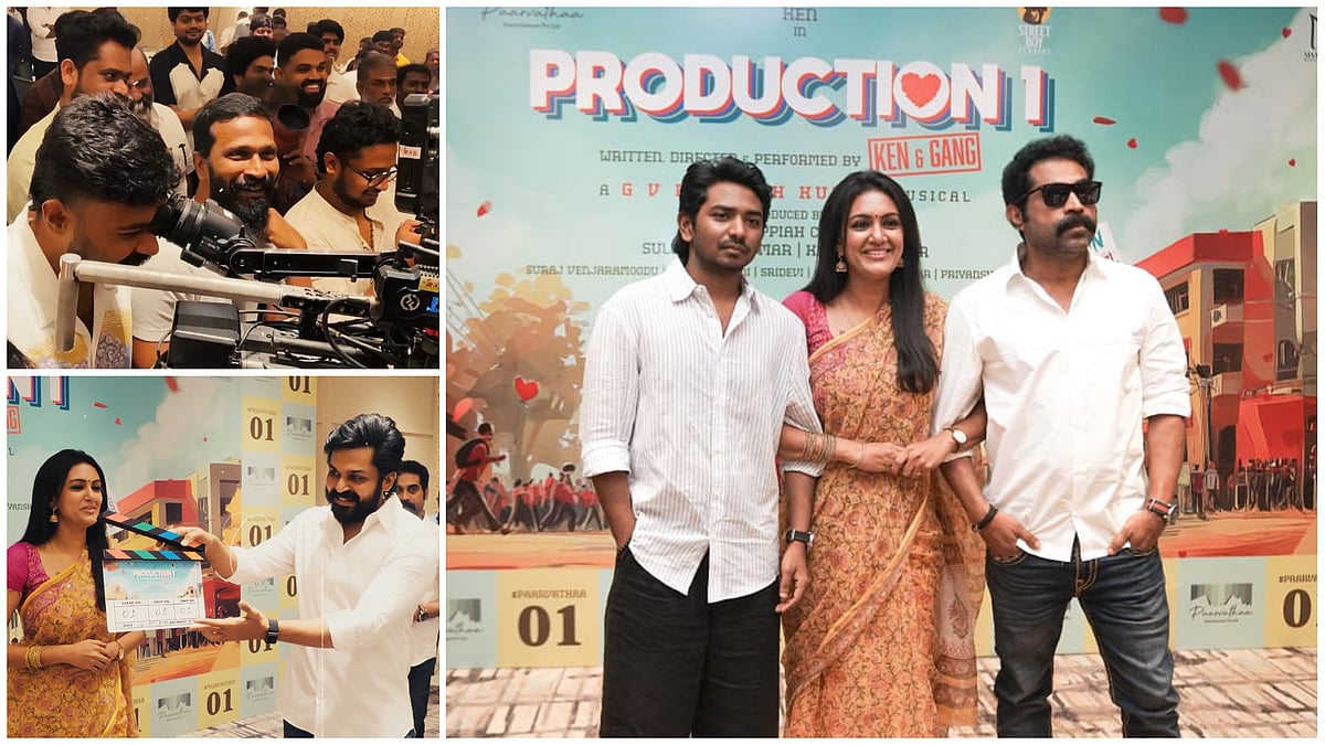 கார்த்தி கிளாப் அடிக்க, வெற்றிமாறன் ஆக்ஷன் சொல்ல... துவங்கியது கென் படம்! | Ken Karunas