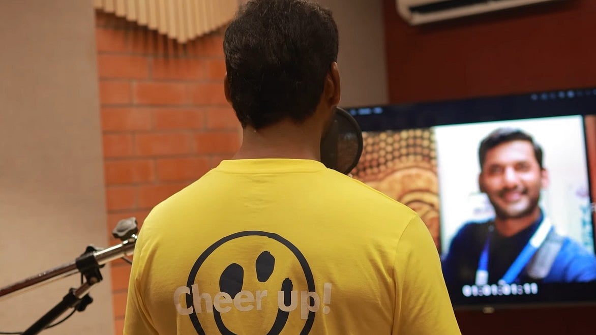 `மகுடம்' பட டப்பிங் துவக்கம்... பரபரப்பாக இயக்கும் விஷால்! | Vishal | Magudam