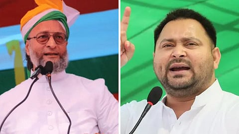 அசாதுதீன் ஒவைசி - தேஜஸ்வி யாதவ்