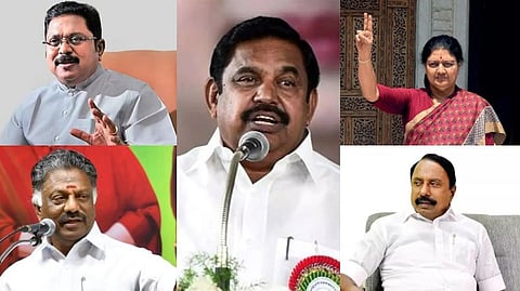 அதிமுக தலைமை அதிருப்தி அணி, எடப்பாடி பழனிசாமி