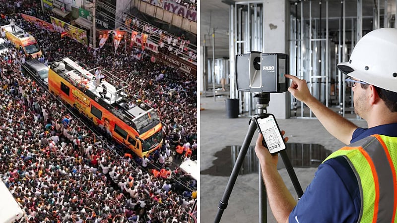 41 பேர் உயிரிழந்த இடம்.. 2.30 மணி நேரம் Faro Focus மூலம் ஆய்வு! Faro Focus கருவி என்றால் என்ன?