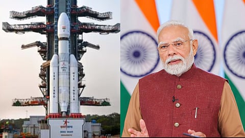 சிஎம்எஸ் - 03 செயற்கைக் கோள், மோடி