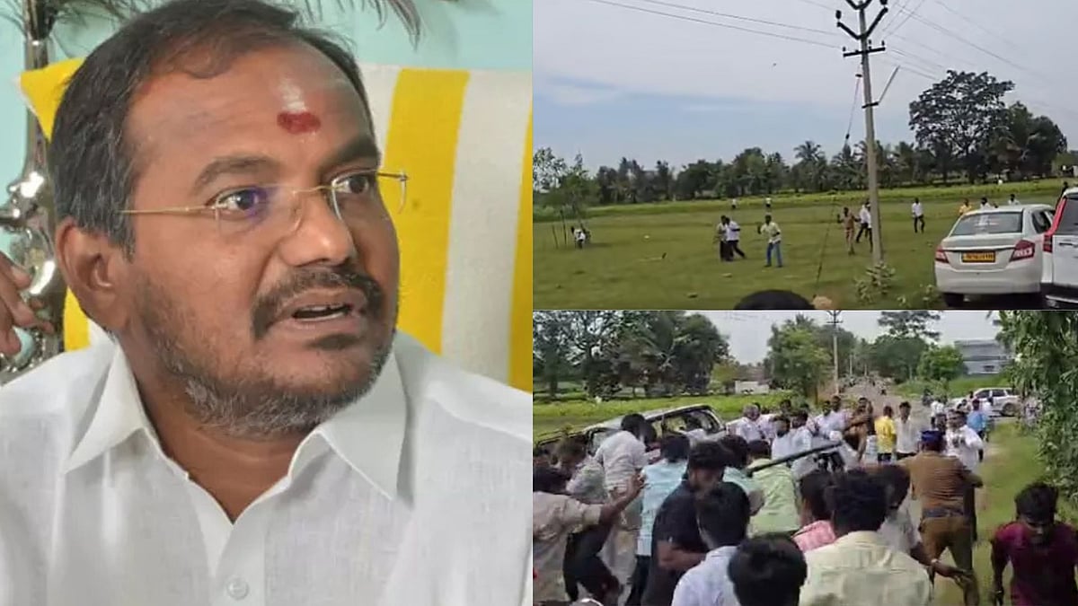 பாமக எம்.எல்.ஏ அருள் மீது தாக்குதலா? கல், உருட்டு கட்டைகளோடு மாறி மாறி மோதல்! சேலத்தில் பரபரப்பு