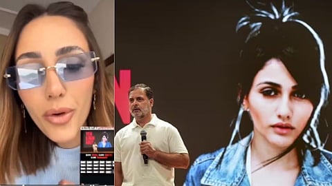 Brazil model react on Rahul Gandhi Haryana vote theft issue