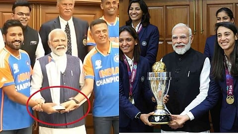 what reason of PM Modi not touch the ICC Womens World Cup