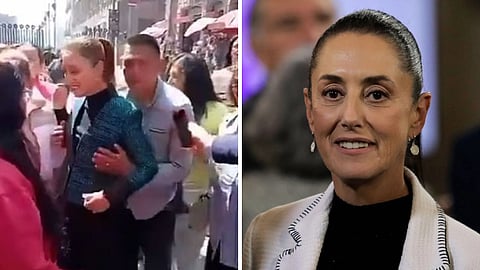 மெக்சிகன் அதிபர் கிளாடியா ஷீன்பாம் 