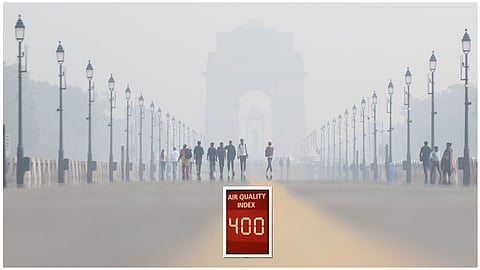 Red Alert in Delhi | Air Quality Index Crosses 400