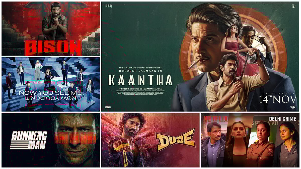 துல்கரின் `காந்தா' முதல் Edgar Wrightன் `The Running Man' வரை இந்த வார ஓடிடி, தியேட்டர் லிஸ்ட் இதோ!