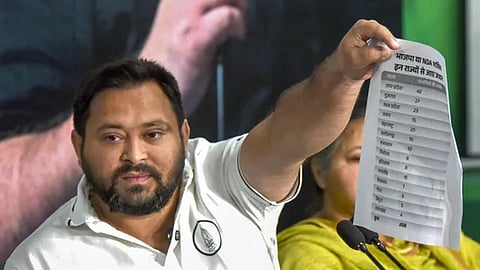 Tejashwi Yadav rejects Bihar exit poll projections