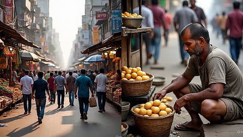 shivsena leader dupes pani puri seller of Rs3 lakh by selling Mumbai footpath