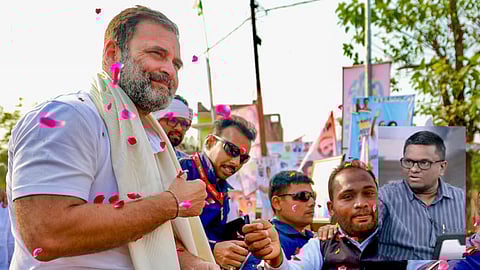 அரசியல் விமர்சகர் பெருமாள் மணி, ராகுல் காந்தி