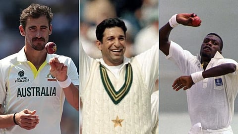 ஸ்டார்க் - வாசிம் அக்ரம் - ஆம்ப்ரோஸ்