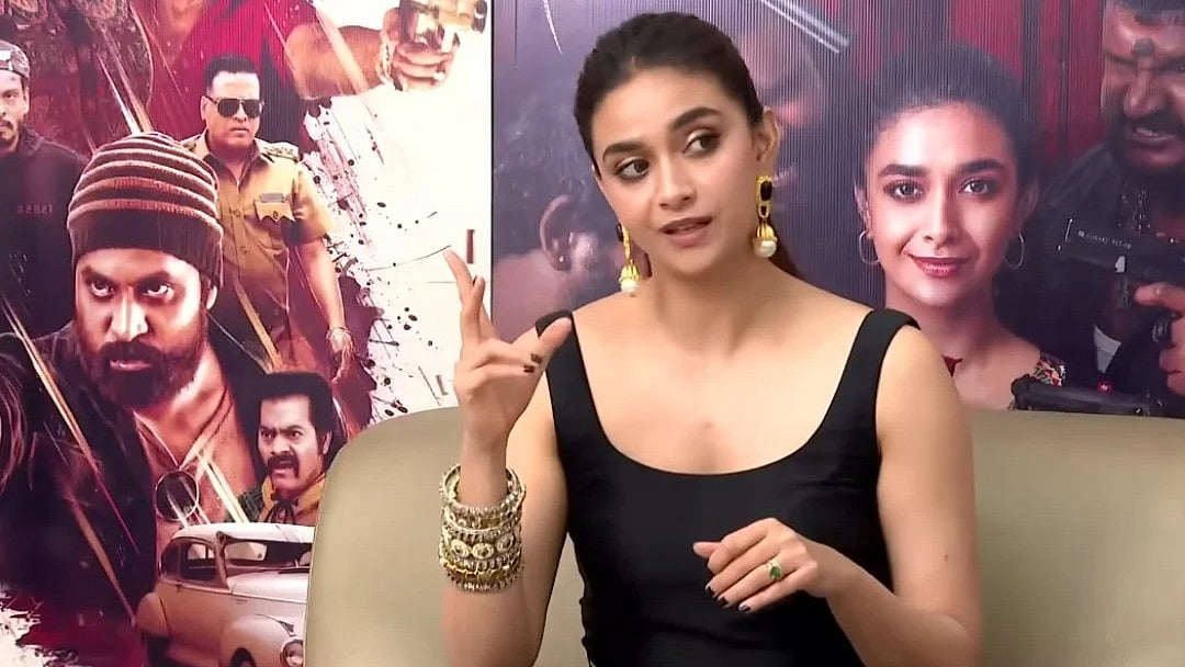 `தொடரி' நடித்ததால்தான் `மகாநடி' படம் கிடைத்தது! - கீர்த்தி சுரேஷ் சுவாரஸ்ய பேட்டி | Keerthy Suresh