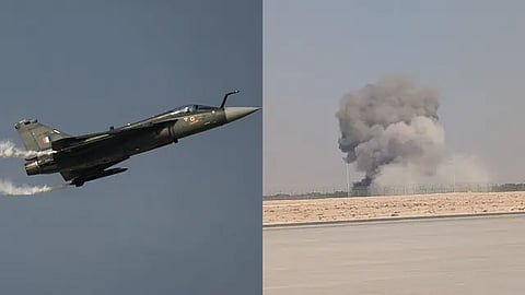 IAF Tejas Jet Crashes At Dubai Airshow 2025