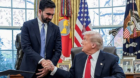 donald trump new york mamdani meet