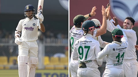 தென்னாப்பிரிக்காவிற்கு எதிரான 2வது டெஸ்ட்டில் இந்தியா தடுமாற்றம்