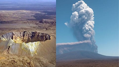 Ethiopia volcano erupts after 10000 years
