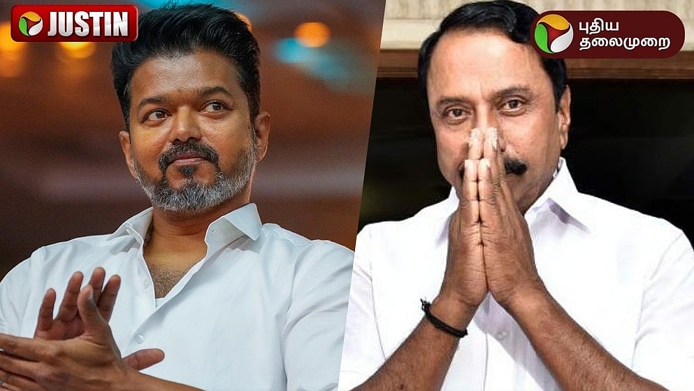 தவெக தலைவர் விஜயுடன் செங்கோட்டையன் சந்திப்பு! அடுத்து என்ன?