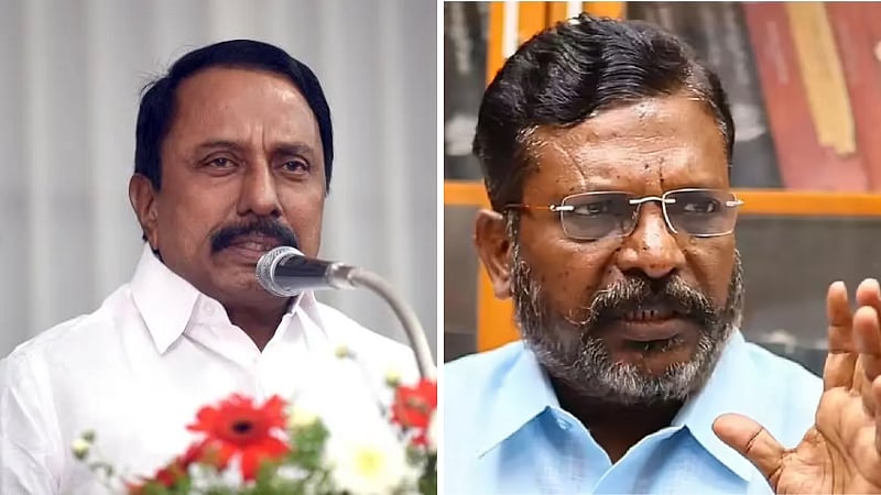 செங்கோட்டையன் தவெகவில் இணைந்தது., பாஜகவின் சித்து விளையாட்டுகளில் ஒன்றா..? - திருமாவளவன் சந்தேகம்.!